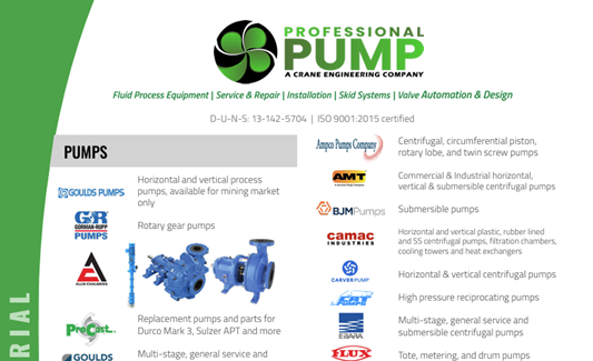 Pump Line Card